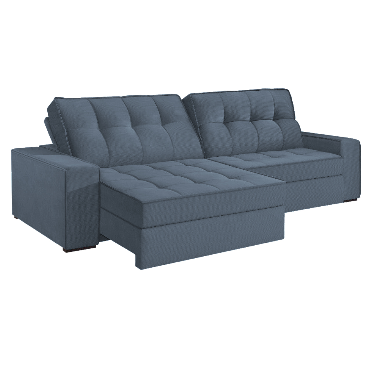 Fratello Móveis Sofa Retratil com Encosto Reclinavel Denver 240 cm